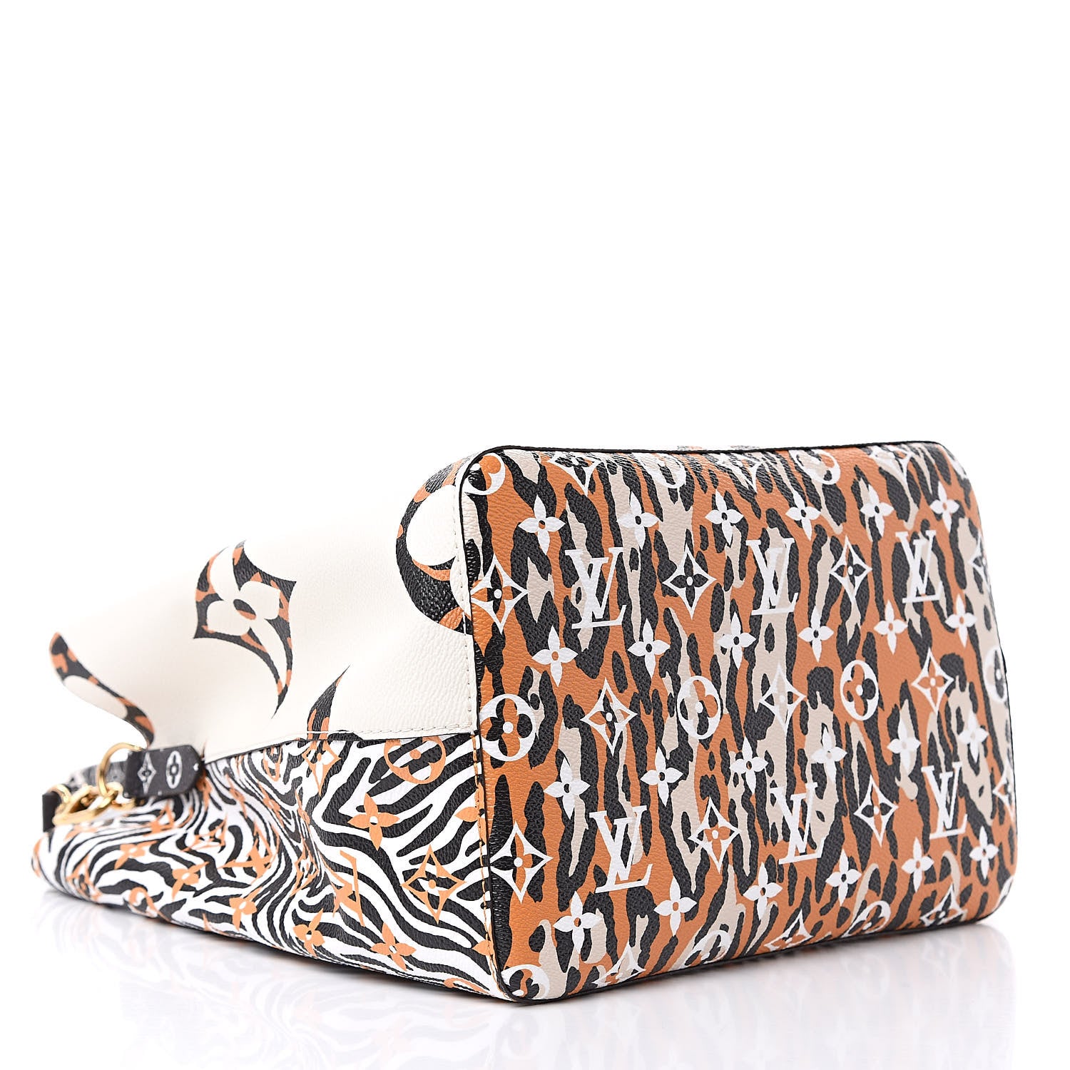 Louis Vuitton Monogram Giant Jungle NéoNoé Ivory 4 of 9