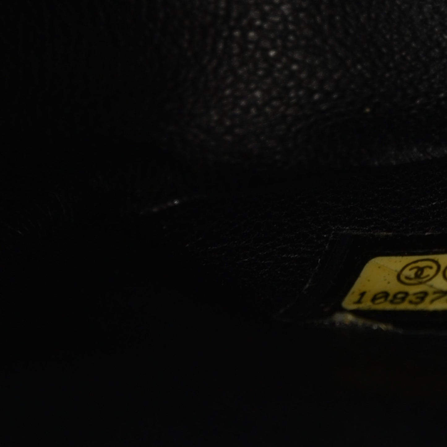 Caviar Quilted Jumbo Single Flap Black