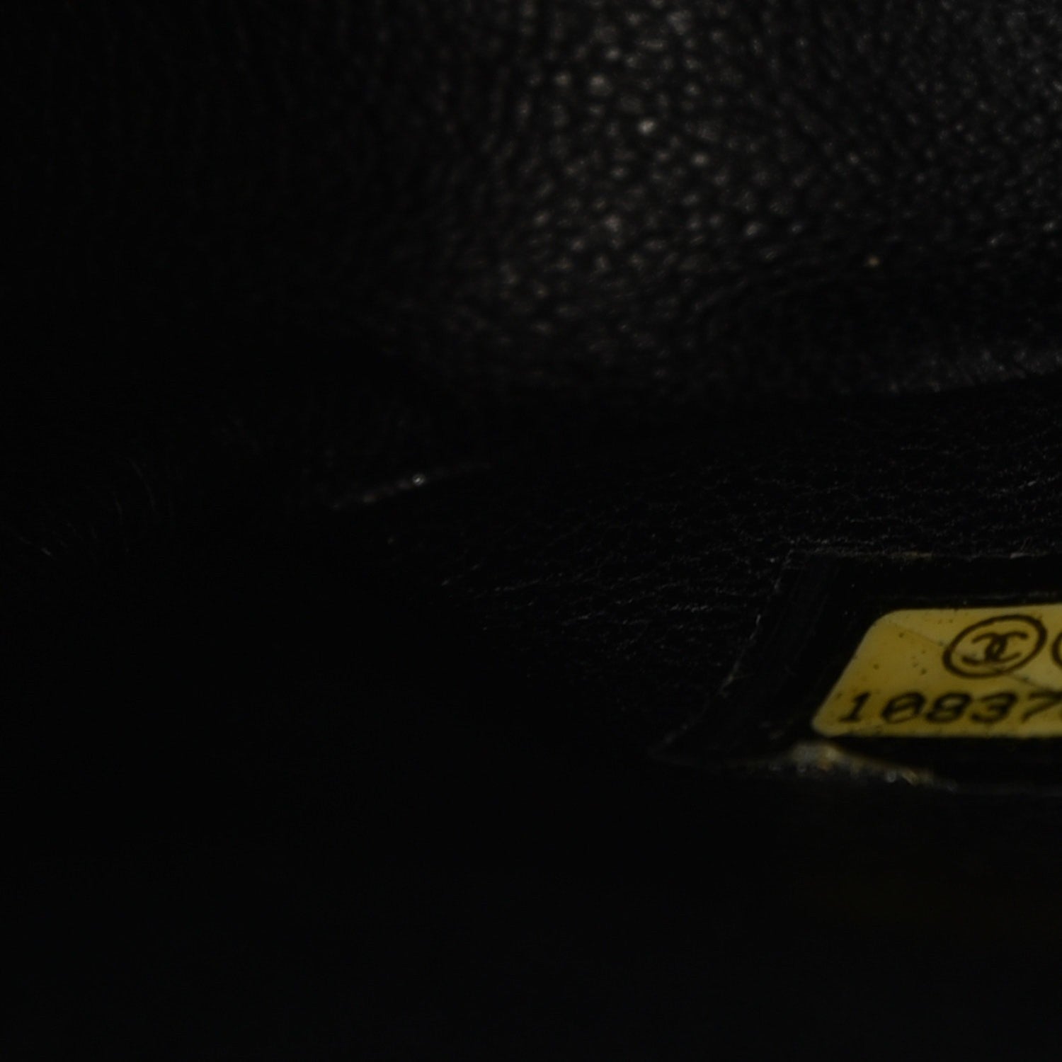 Chanel Caviar Quilted Jumbo Single Flap Black 9 of 9