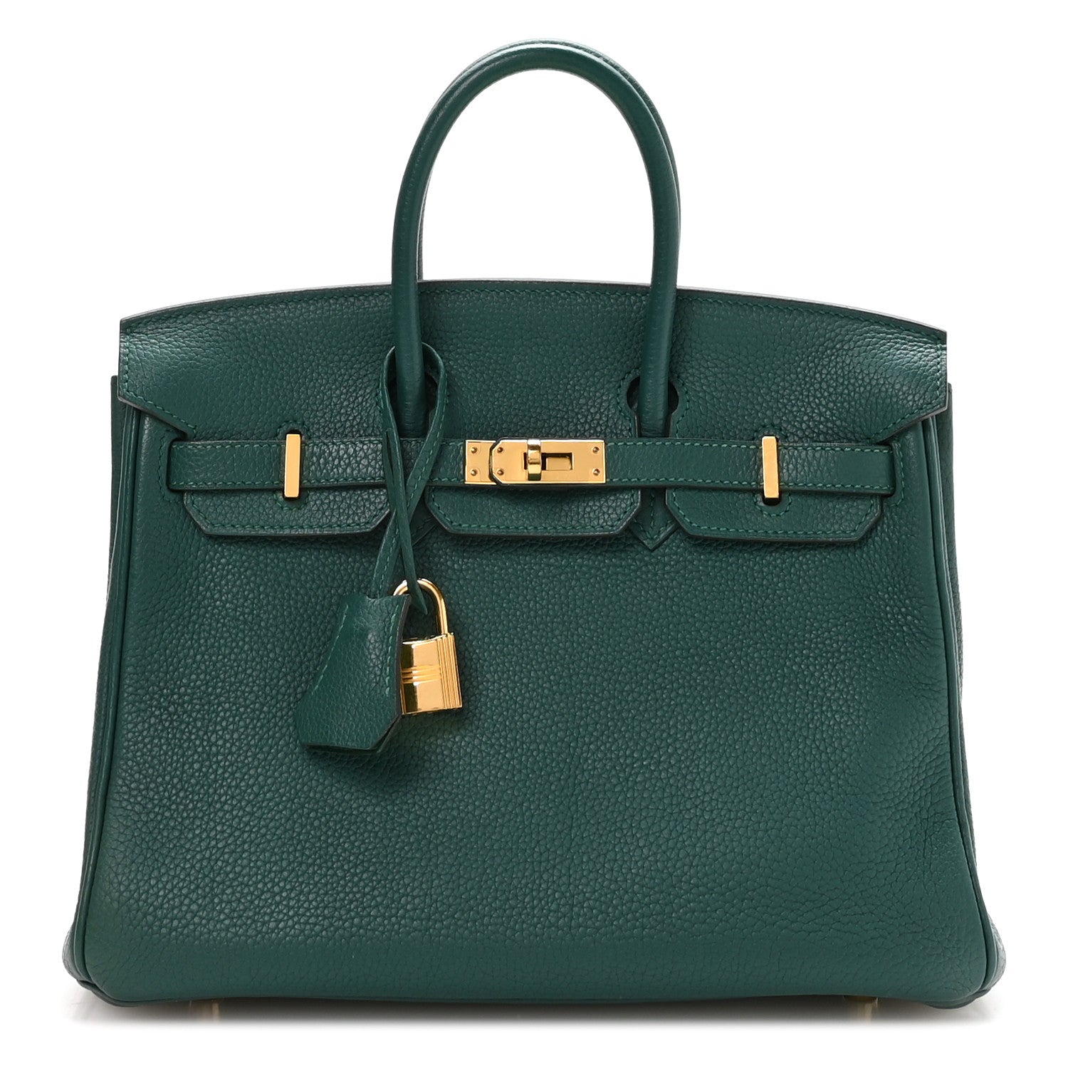 Hermes Togo Birkin 25 Malachite 1 of 10