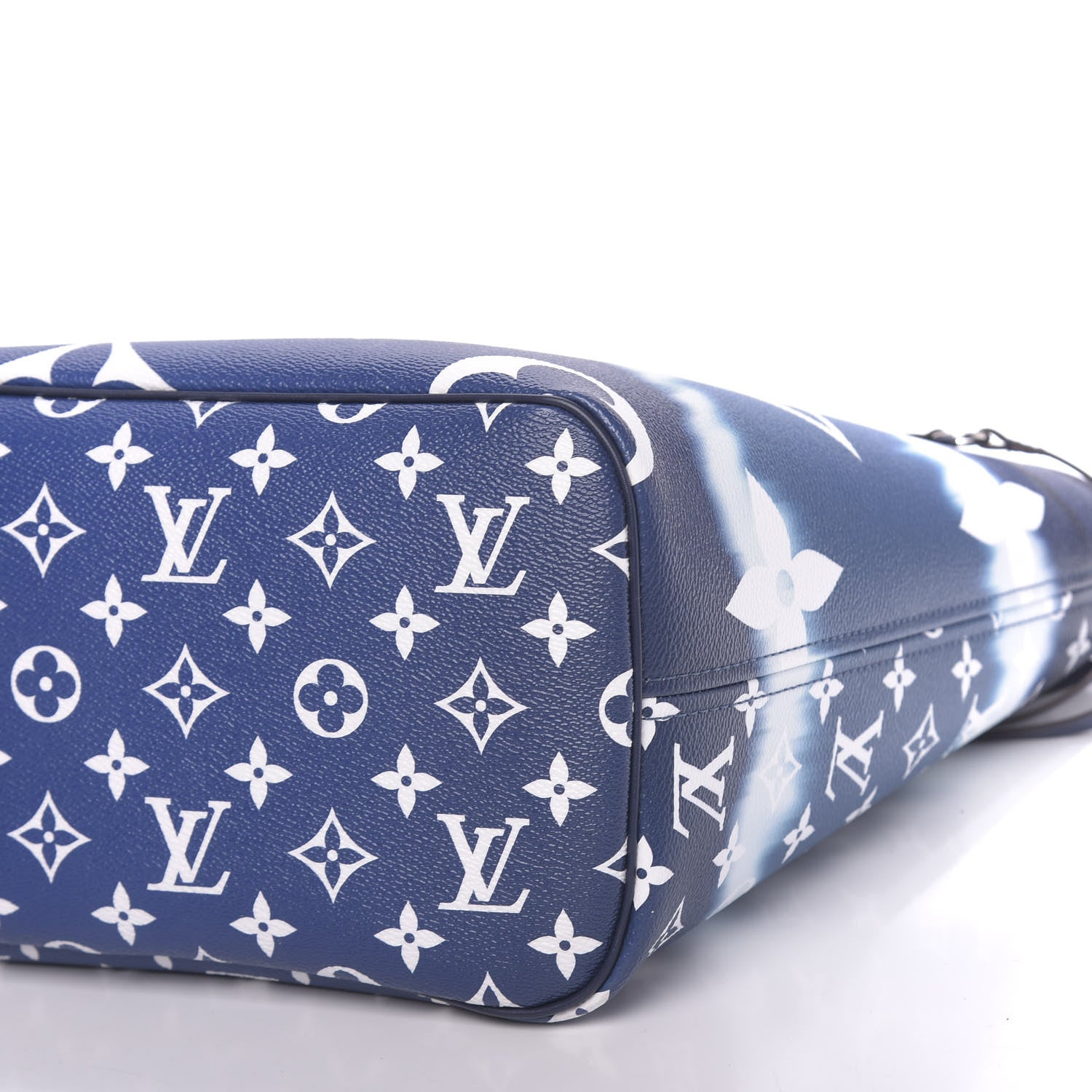 Louis Vuitton Monogram Escale Neverfull MM Blue 10 of 12