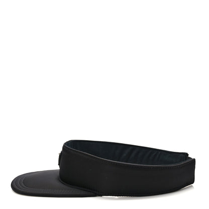 Prada Re-Nylon Metal Triangle Logo Mens Visor L Black 4 of 9