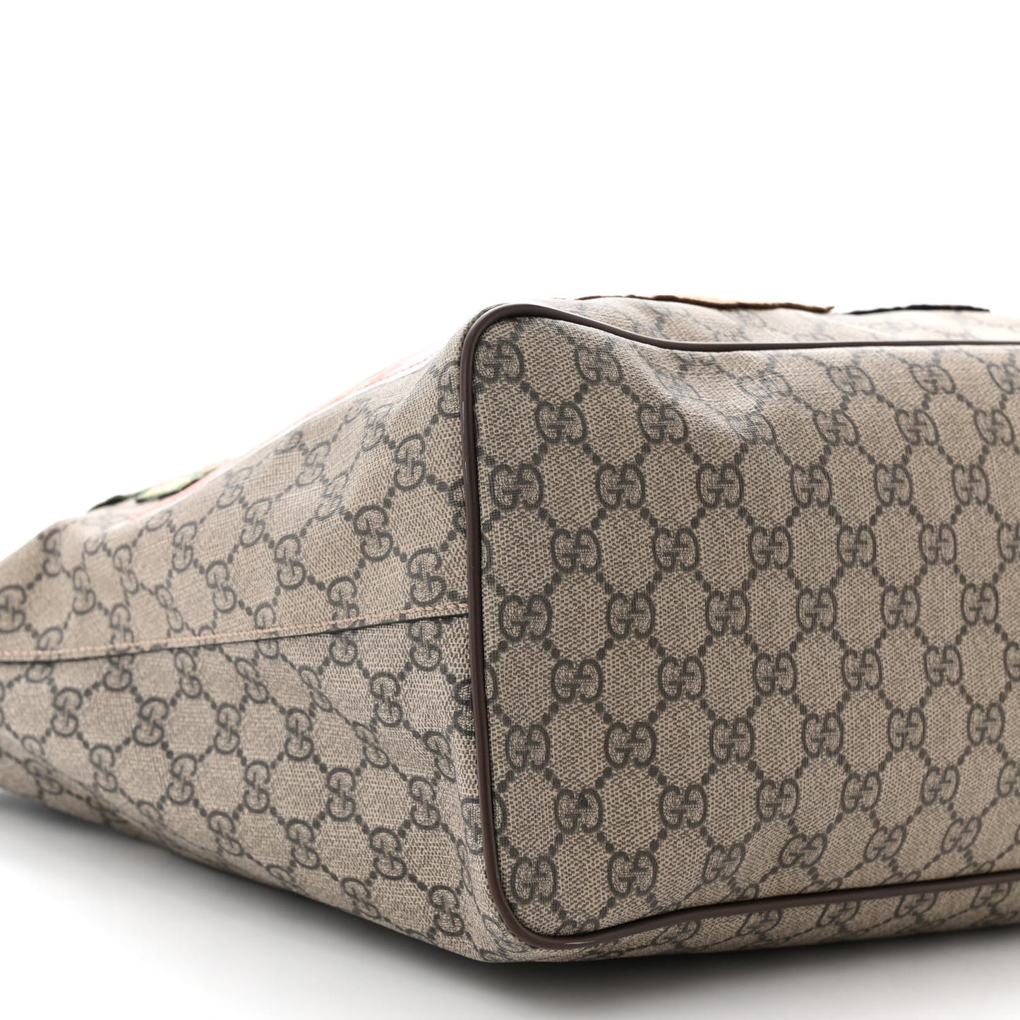Soft GG Supreme Monogram Courrier Medium Crossbody Tote Beige New Acero