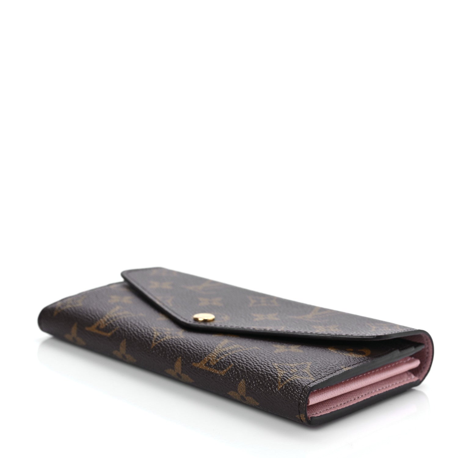 Louis Vuitton Monogram Sarah Wallet NM Rose Ballerine 7 of 8