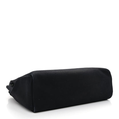 Hermes Toile Vache Calfskin Herbag 30 PM Black 5 of 13