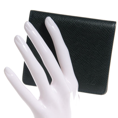 Louis Vuitton Taiga Mens Porte-Billets 3 Card Billfold Wallet Epicea 2 of 7
