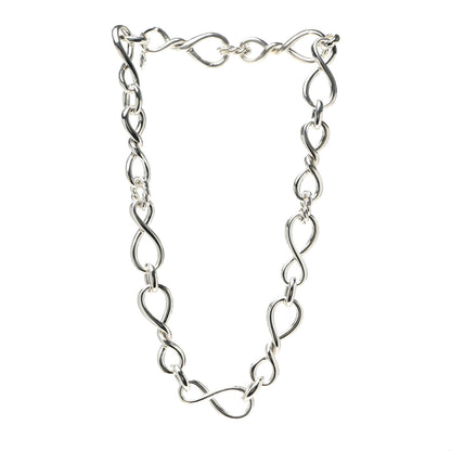 David Yurman Sterling Silver Continuance Chain Necklace 3 of 5