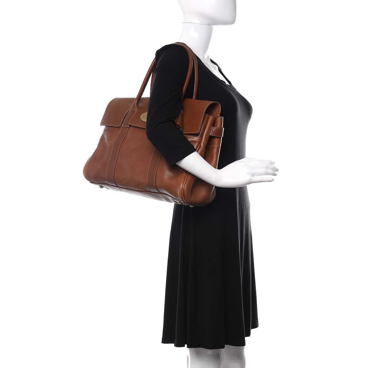 Mulberry Natural Leather Bayswater Oak 2 of 11
