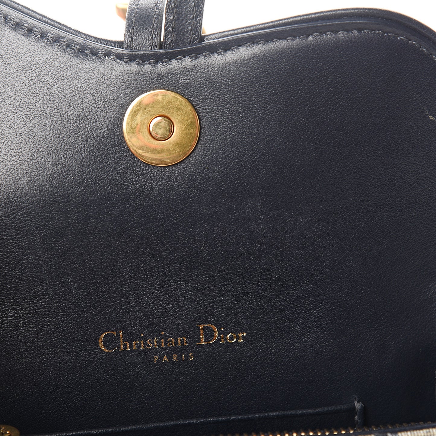 Oblique Saddle Belt Bag Blue