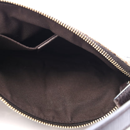 Gucci Monogram Hasler Pochette Brown 4 of 8
