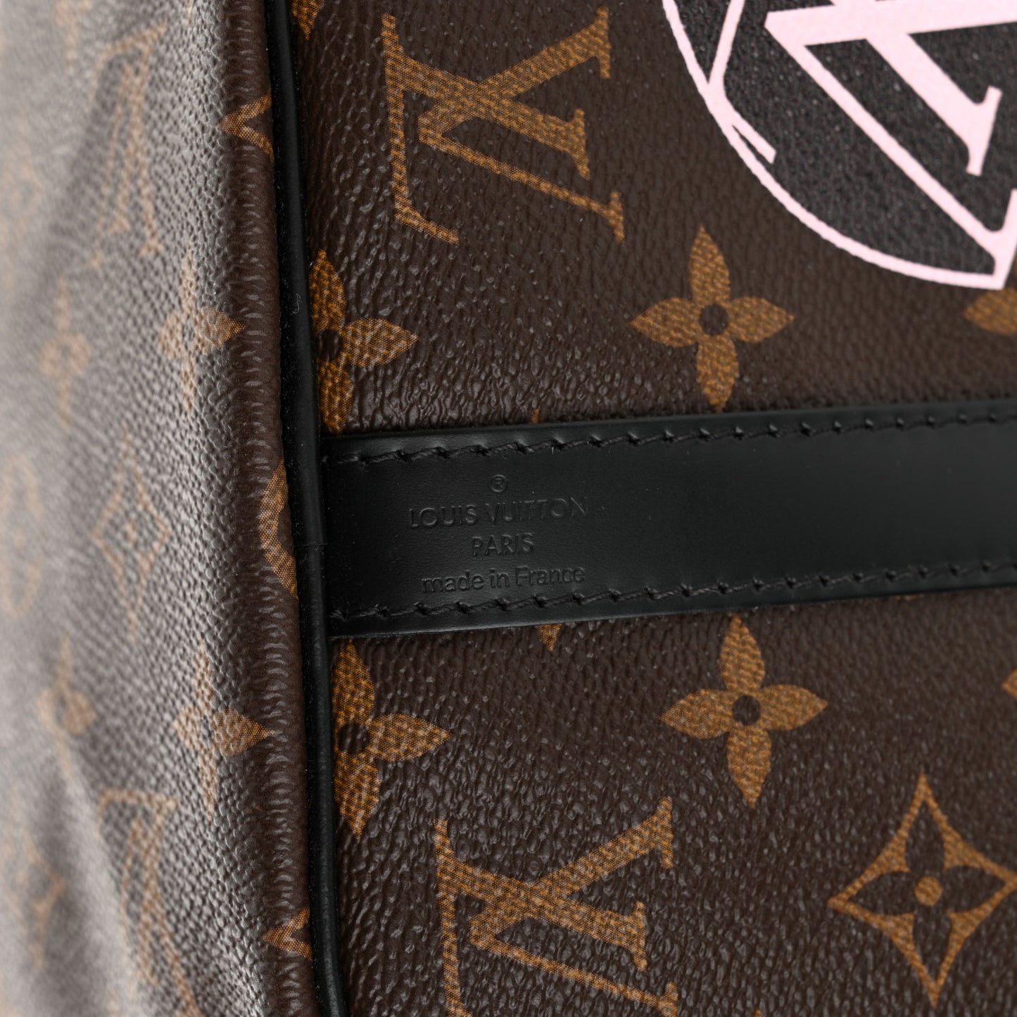 Monogram My World Tour Speedy Bandouliere 30 Black