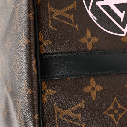 Louis Vuitton Monogram My World Tour Speedy Bandouliere 30 Black 7 of 10