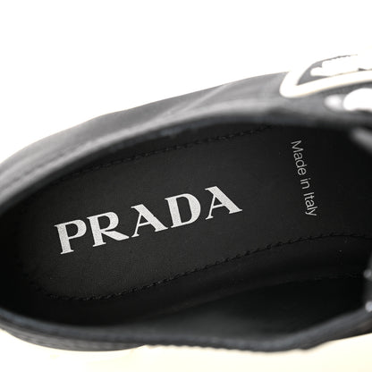 Prada Re-Nylon Gabardine Triangle Logo Double Wheel 50mm Sneakers 37 Black 6 of 8