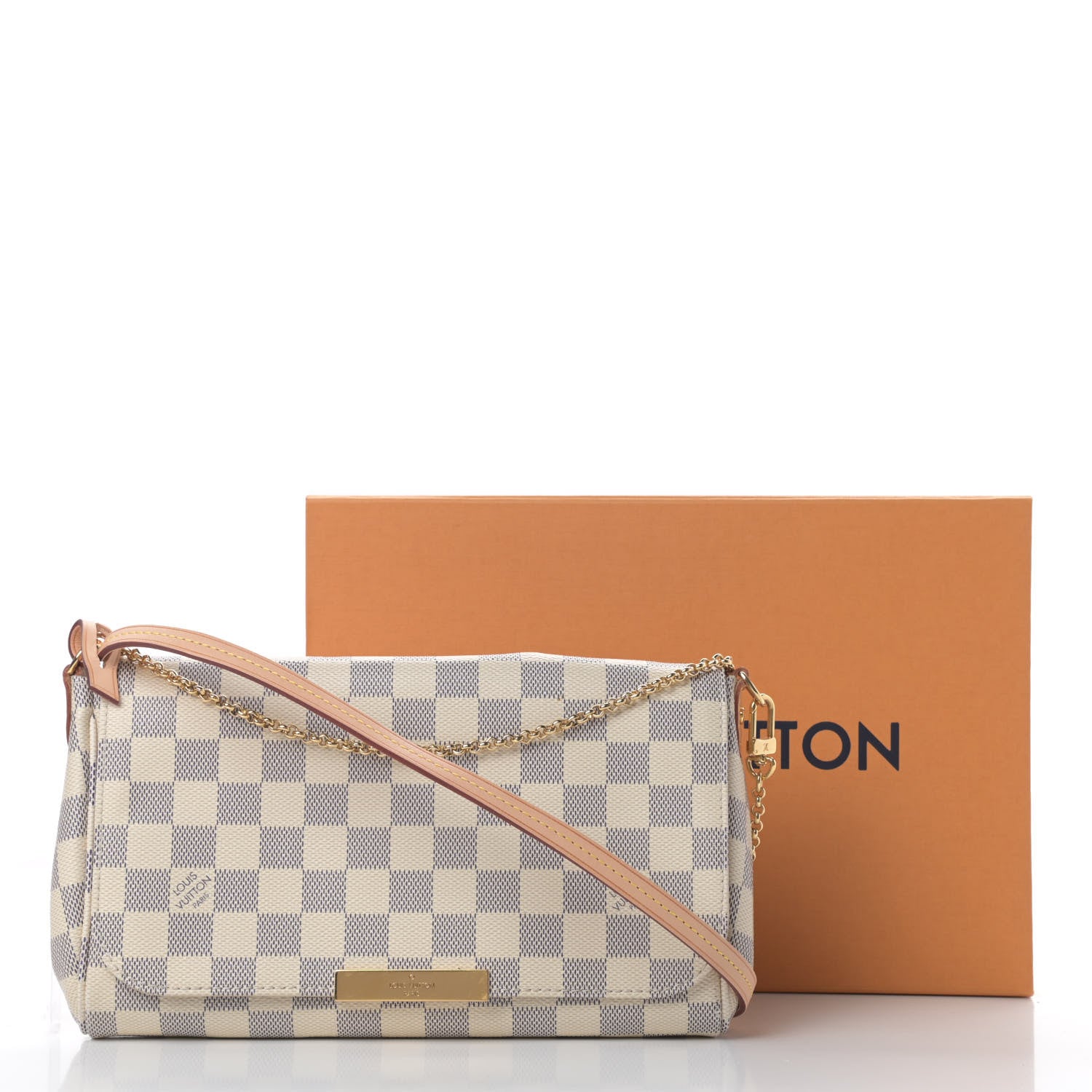 Louis Vuitton Damier Azur Favorite MM 12 of 12