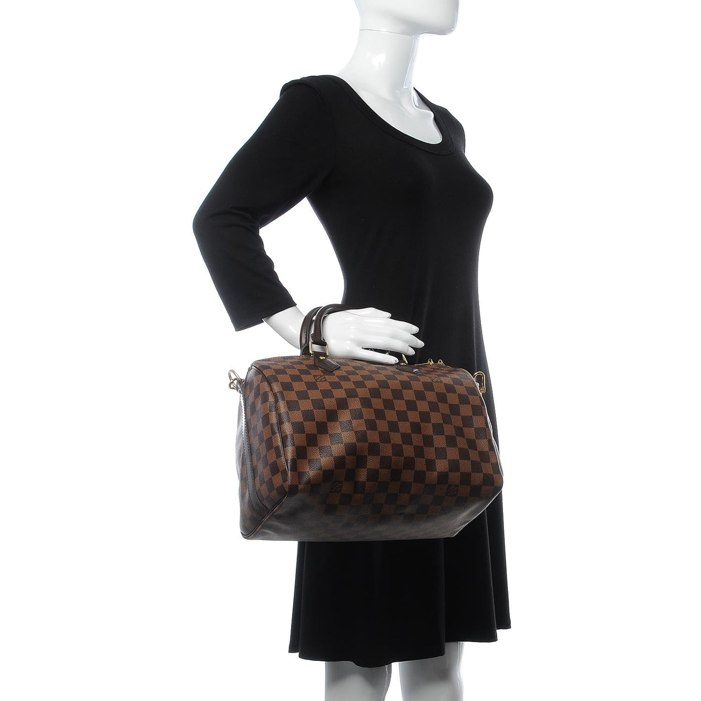 Damier Ebene Speedy Bandouliere 30