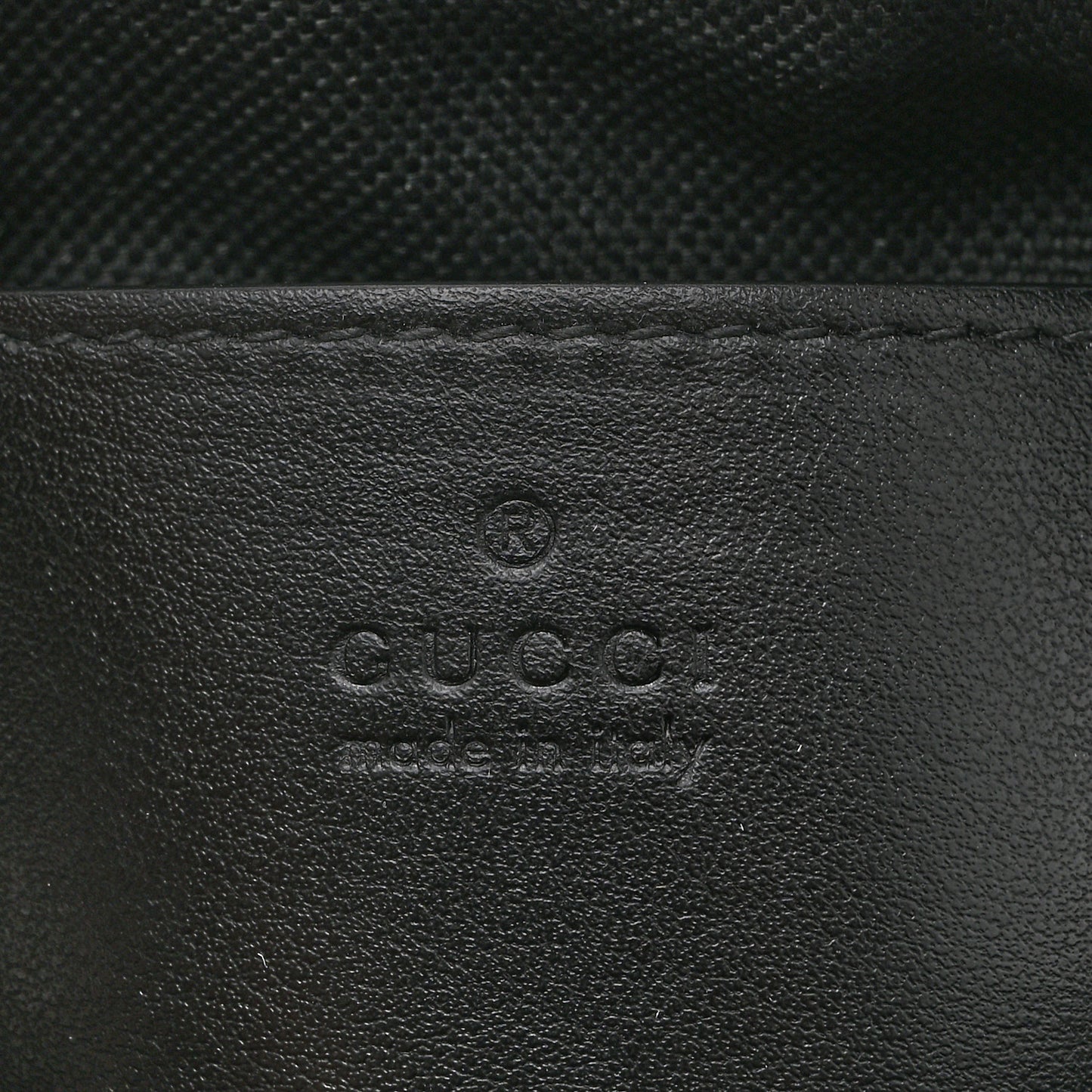 Calfskin Matelasse Monochrome Mini GG Marmont Chain Shoulder Bag Black