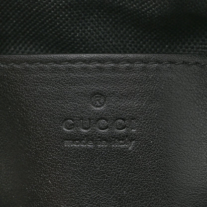 Gucci Calfskin Matelasse Monochrome Mini GG Marmont Chain Shoulder Bag Black 6 of 11