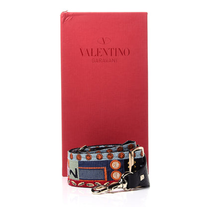 Valentino Garavani Canvas Counting Rockstud Guitar Strap Multicolor 9 of 9