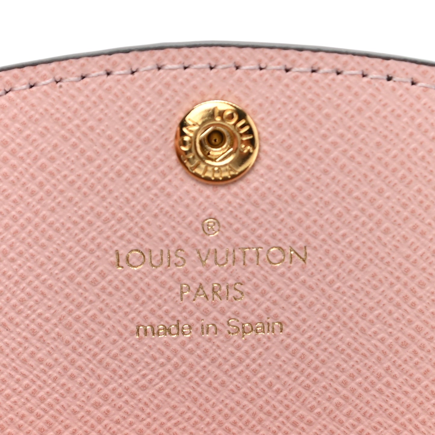Monogram Rosalie Coin Purse Rose Ballerine