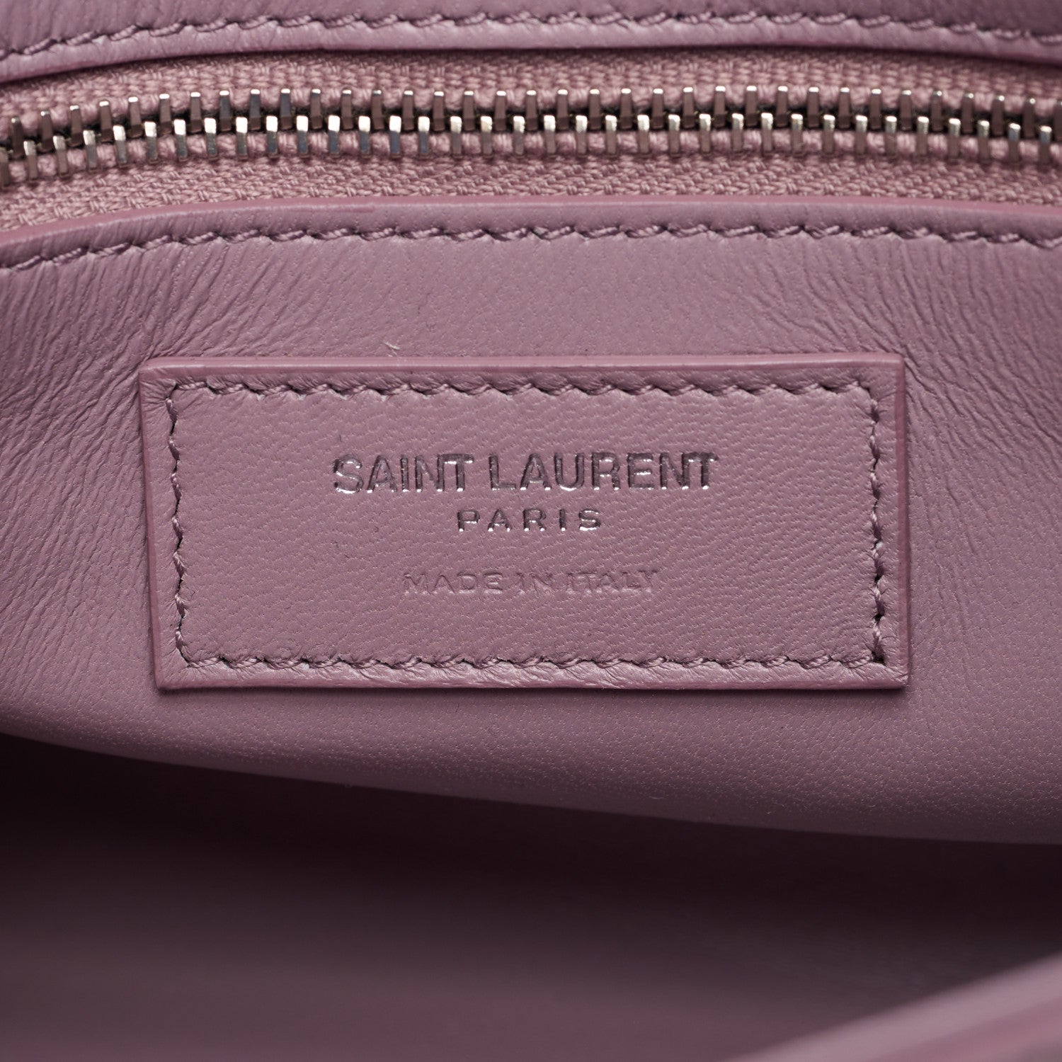 Saint Laurent Lacquer Ayers Le 5 A 7 Hobo Rose Brown 6 of 8
