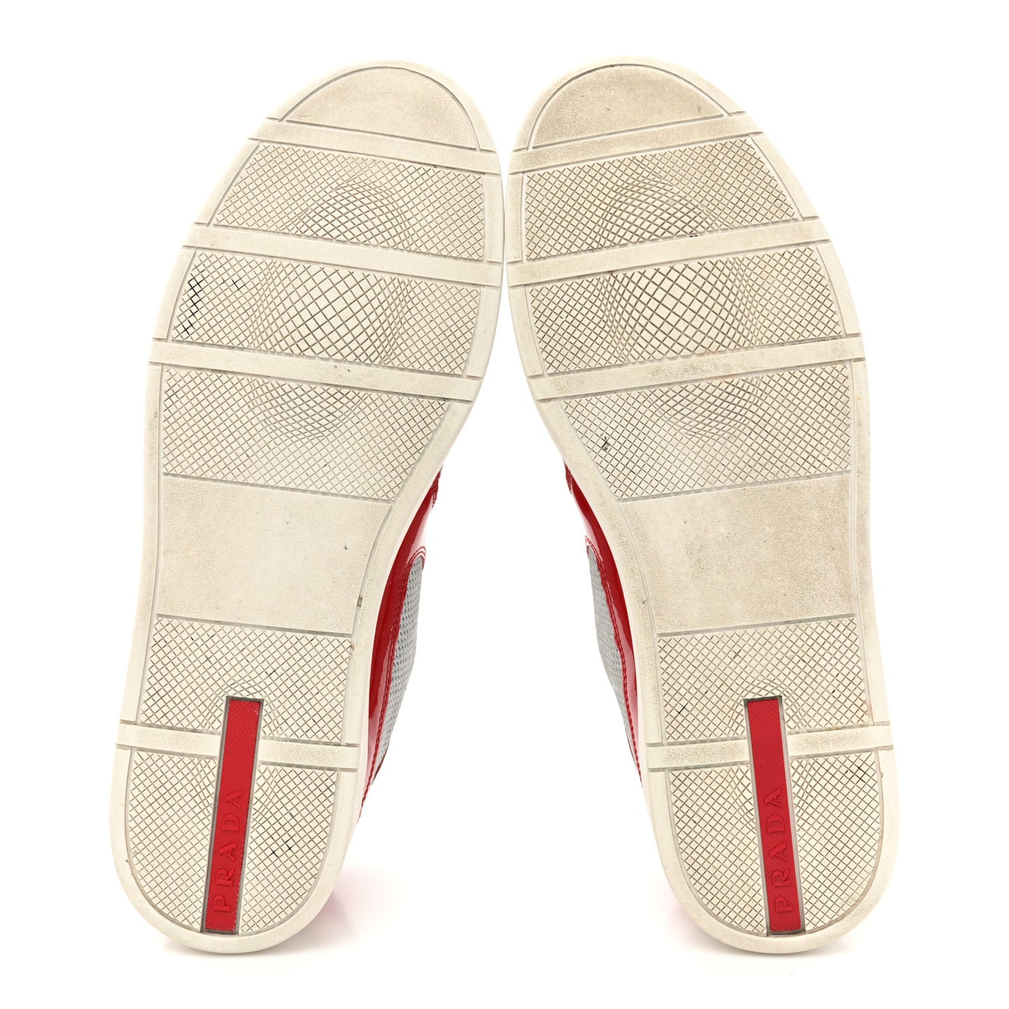 Vitello Rubber Bike Mens America's Cup Sneakers 10.5 Rubino Argento