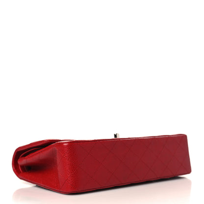 Chanel Caviar Quilted Medium Double Flap Red 4 of 10