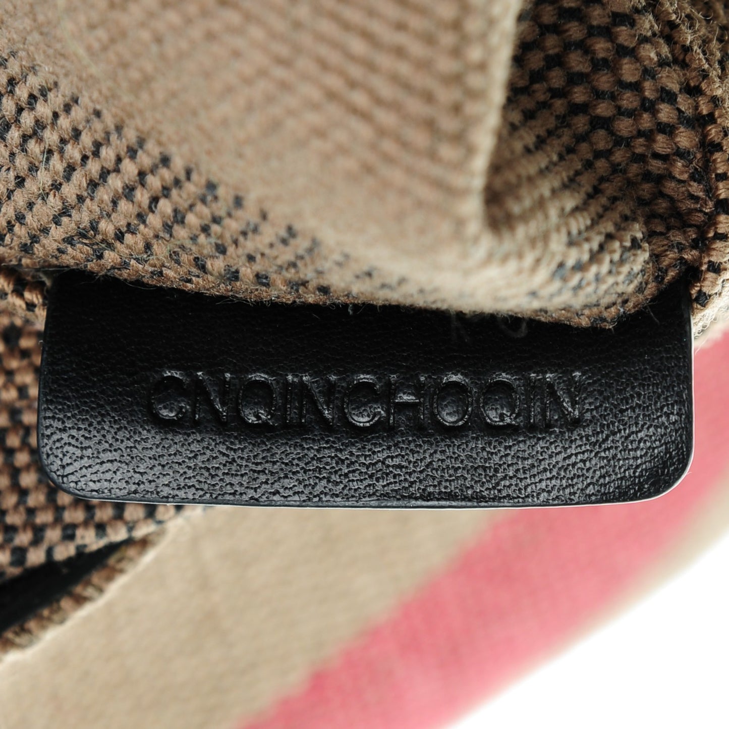 Canvas Mega Check Medium Ashby Black