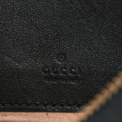 Gucci Calfskin Matelasse Mini GG Marmont Chain Crossbody Bag Black 6 of 11