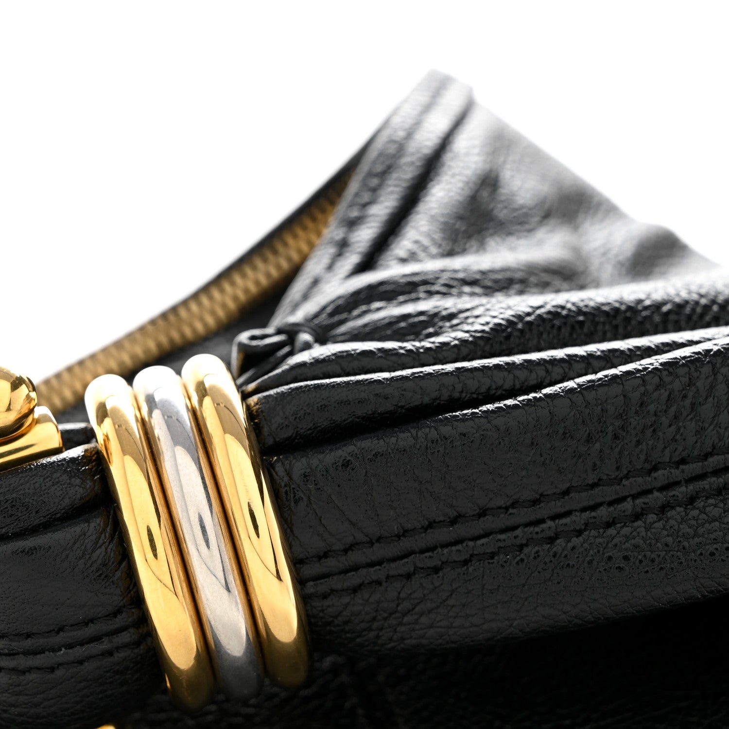 Chloe Grained Calfskin Small Bracelet Hobo Bag Black 11 of 12