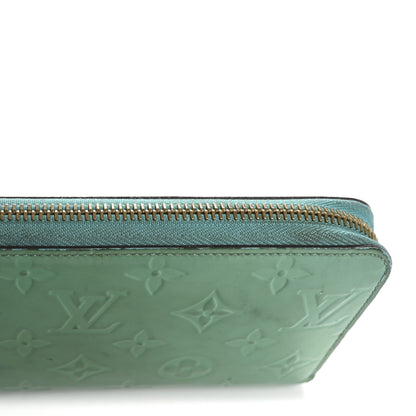 Louis Vuitton Vernis Zippy Wallet Bleu Lagon 14 of 18