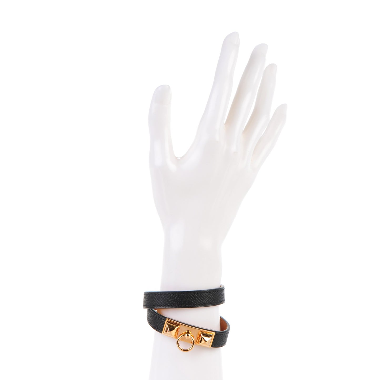 Epsom Rivale Double Tour Bracelet M Black