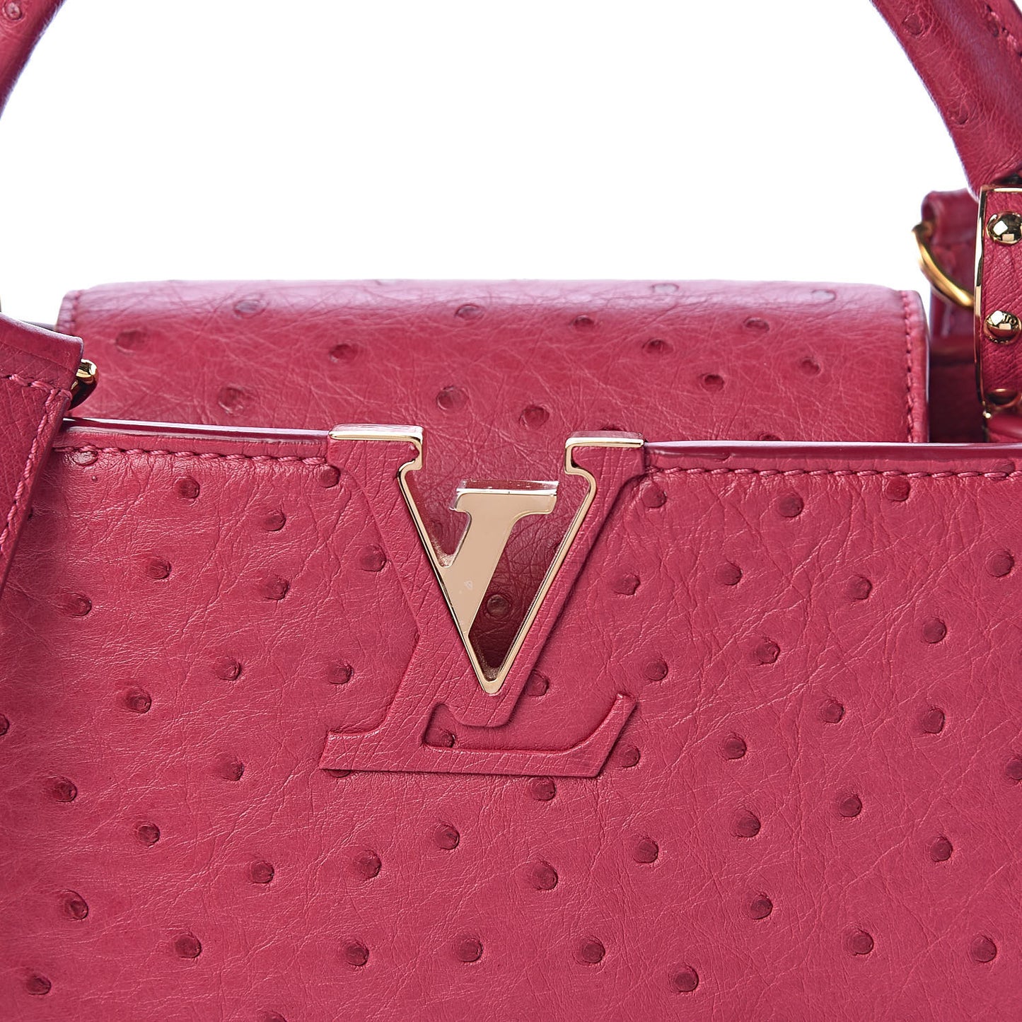 Ostrich Capucines BB Berry