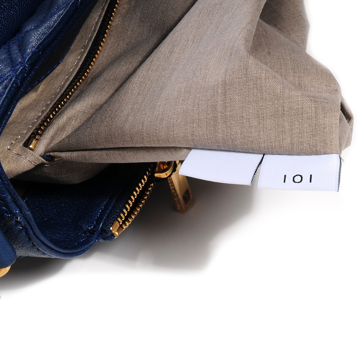 Marc Jacobs Lambskin Quilted The XL Single Flap Navy 7 of 8