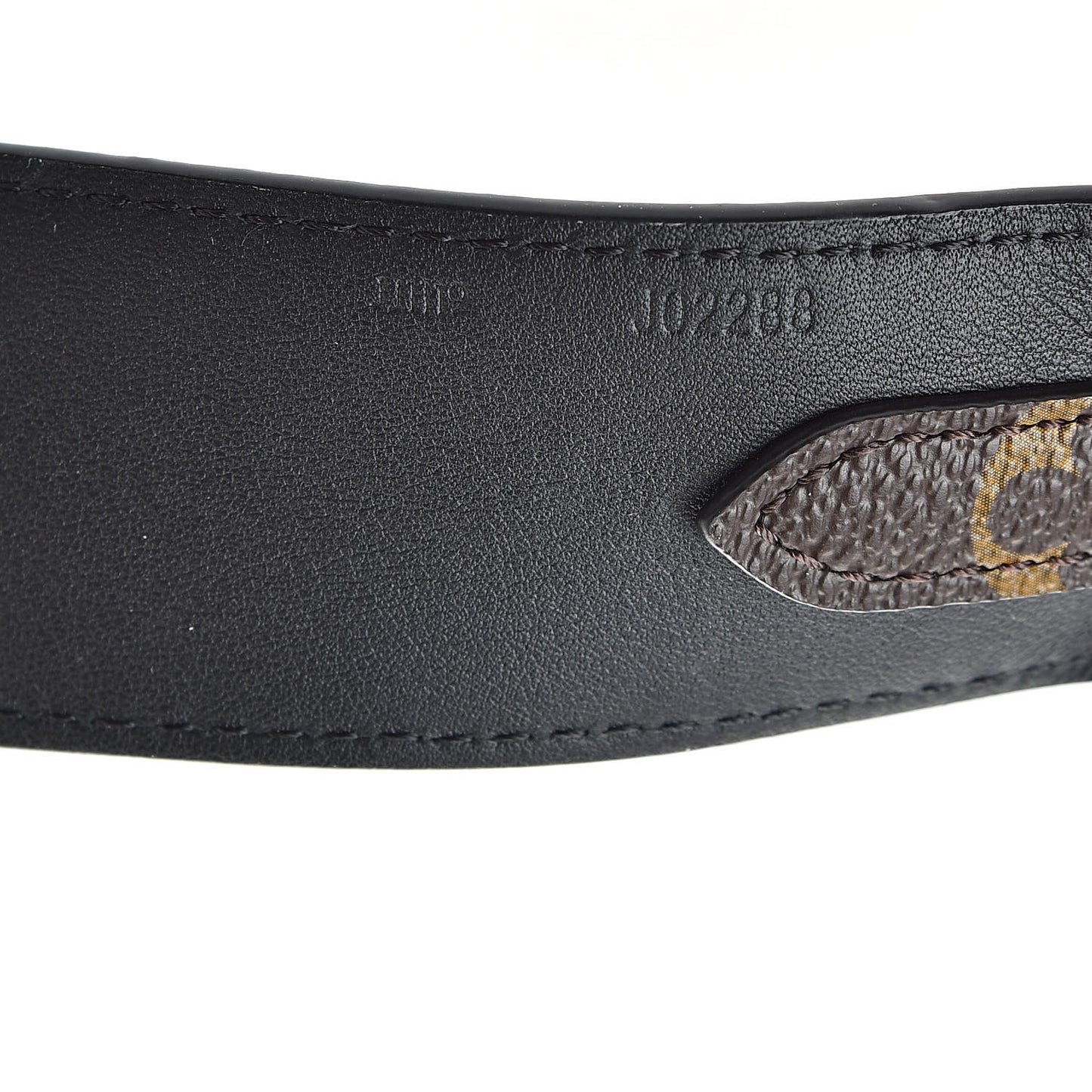 Monogram Bandouliere Shoulder Strap Black