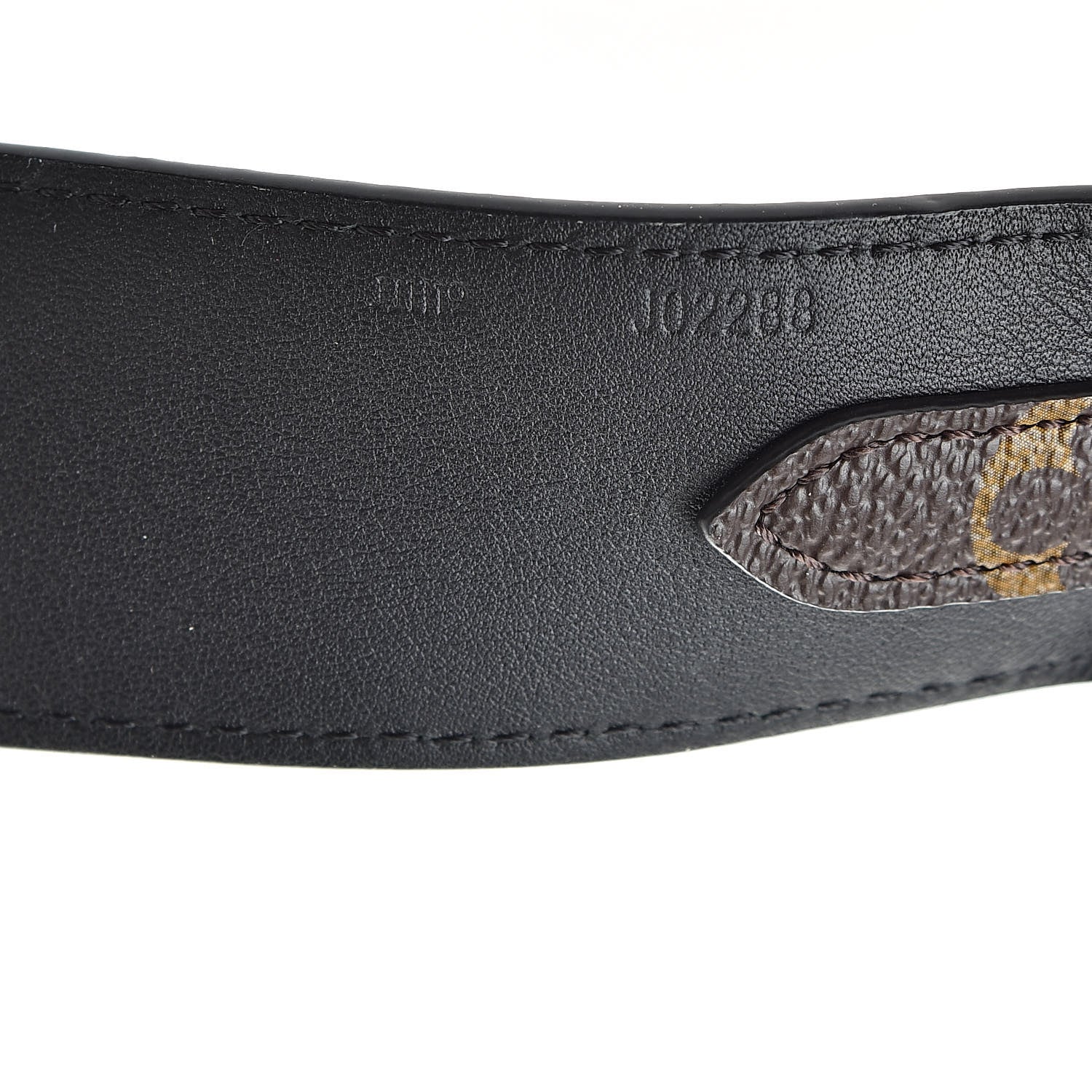 Louis Vuitton Monogram Bandouliere Shoulder Strap Black 4 of 6