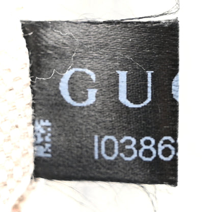 Gucci GG Supreme Monogram Textured Calfskin Web Large Attache Shoulder Bag Beige Blue 7 of 10