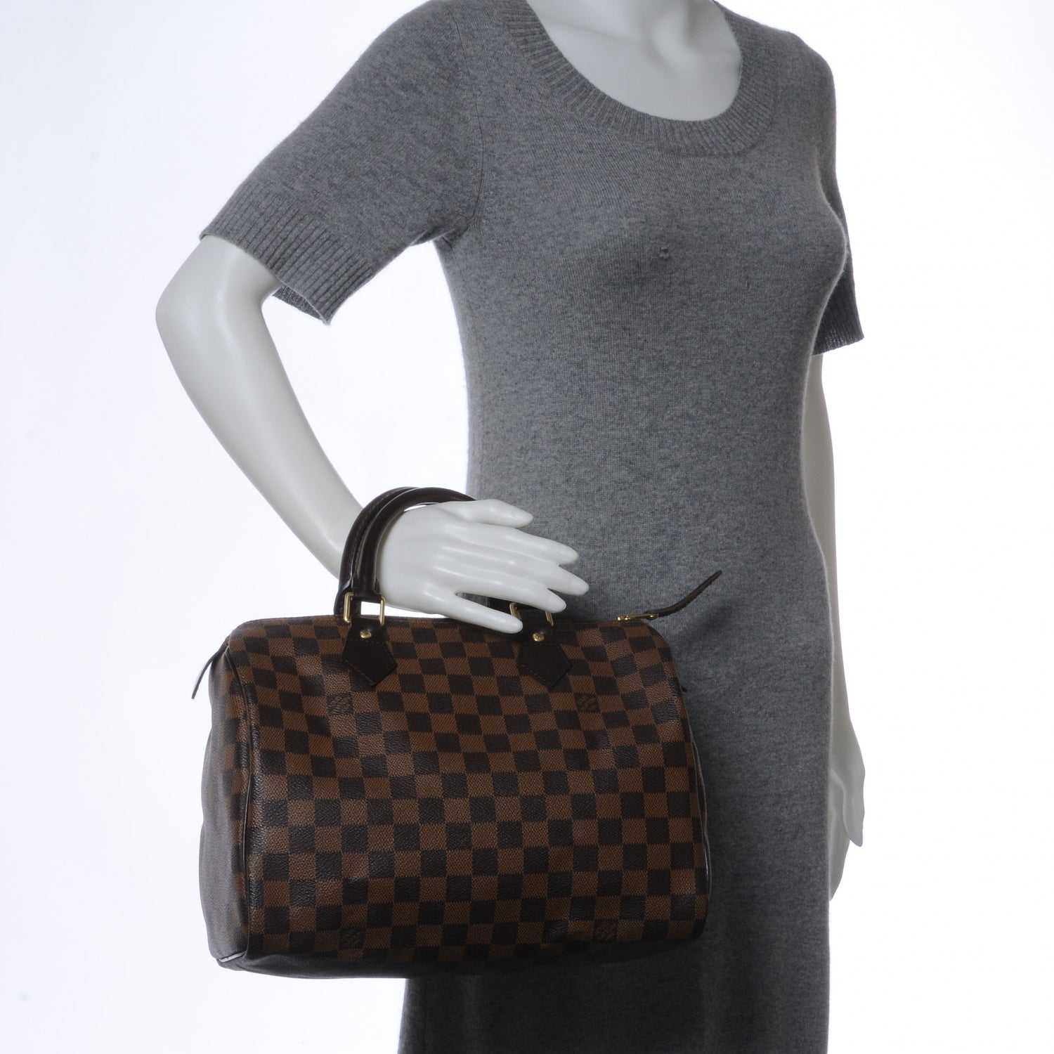 Louis Vuitton Damier Ebene Speedy 30 2 of 7