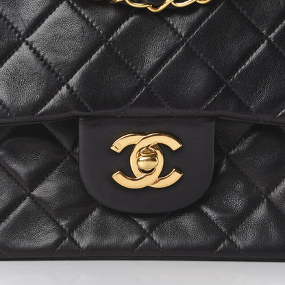Chanel Lambskin Quilted Small Double Flap Black 8 of 8