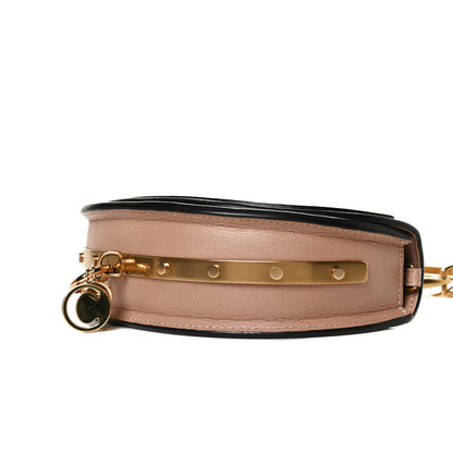Chloe Calfskin Small Nile Bracelet Minaudiere Bag Biscotti Beige 11 of 12