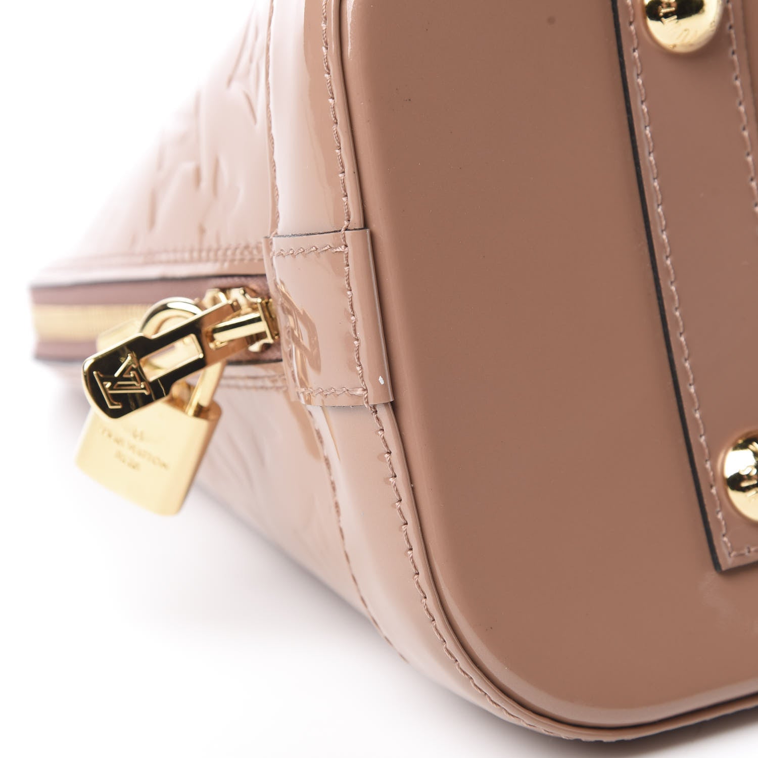 Louis Vuitton Vernis Alma PM Rose Velours 11 of 13