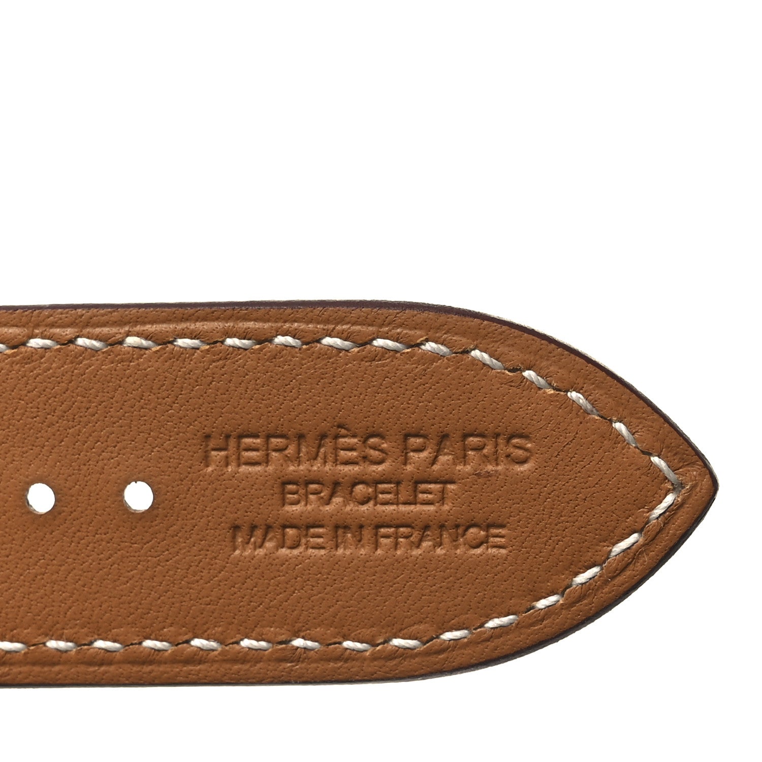 Hermes Barenia 42mm Apple Watch Single Tour Band Fauve 5 of 8