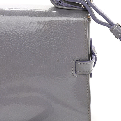 Delvaux Patent Calfskin Micro Tempete Satchel Lilas 10 of 14