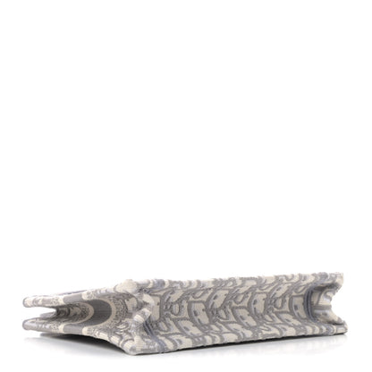 Christian Dior Oblique Mini Book Tote Grey Multicolor 3 of 4