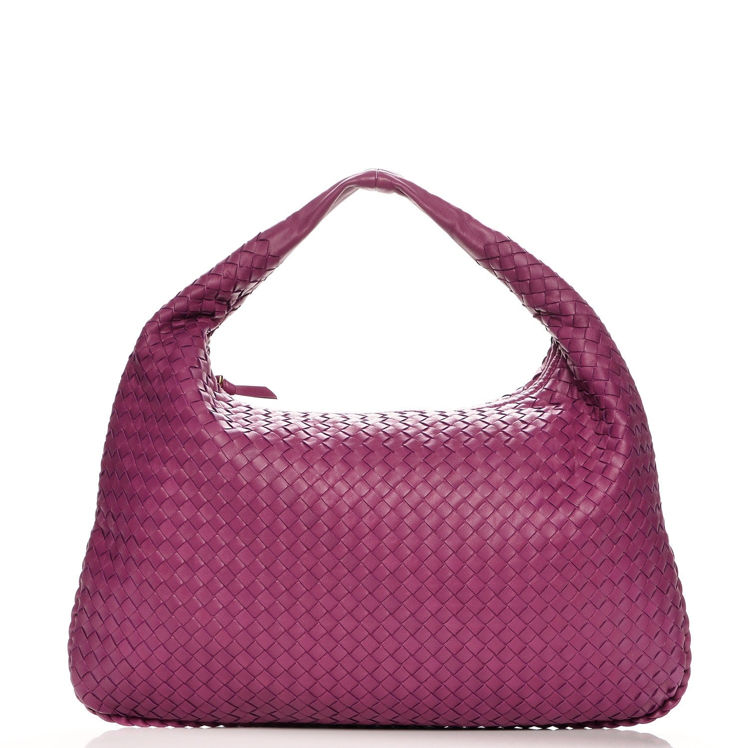 Bottega Veneta Nappa Intrecciato Large Veneta Hobo Orchid 1 of 9