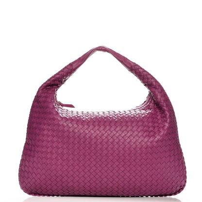 Bottega Veneta Nappa Intrecciato Large Veneta Hobo Orchid 1 of 9