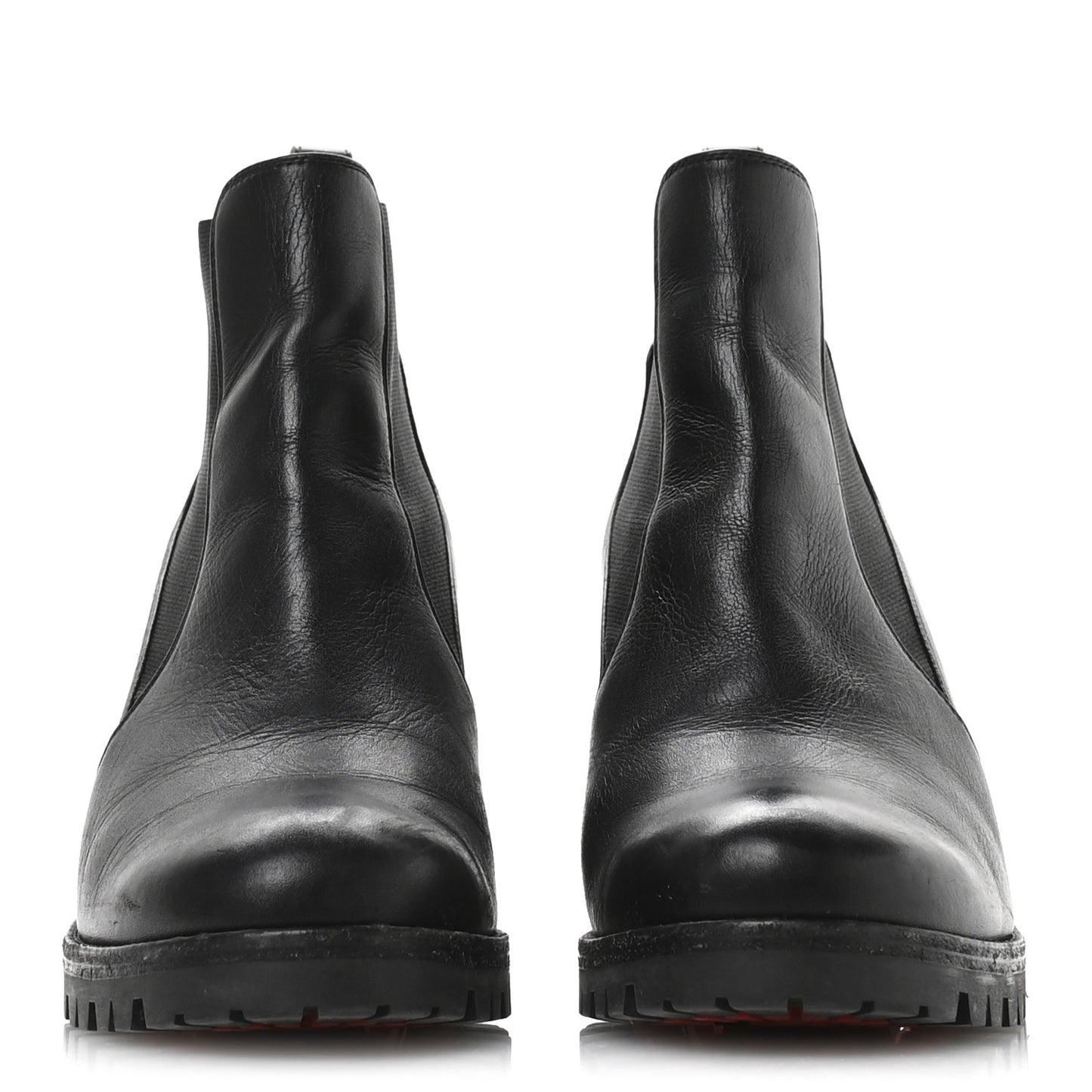 Calfskin Marchacroche 70 Chelsea Boots 36 Black