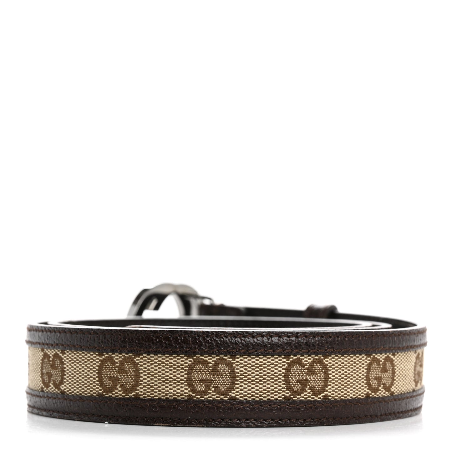 Monogram Interlocking G 90 36 Belt Dark Brown