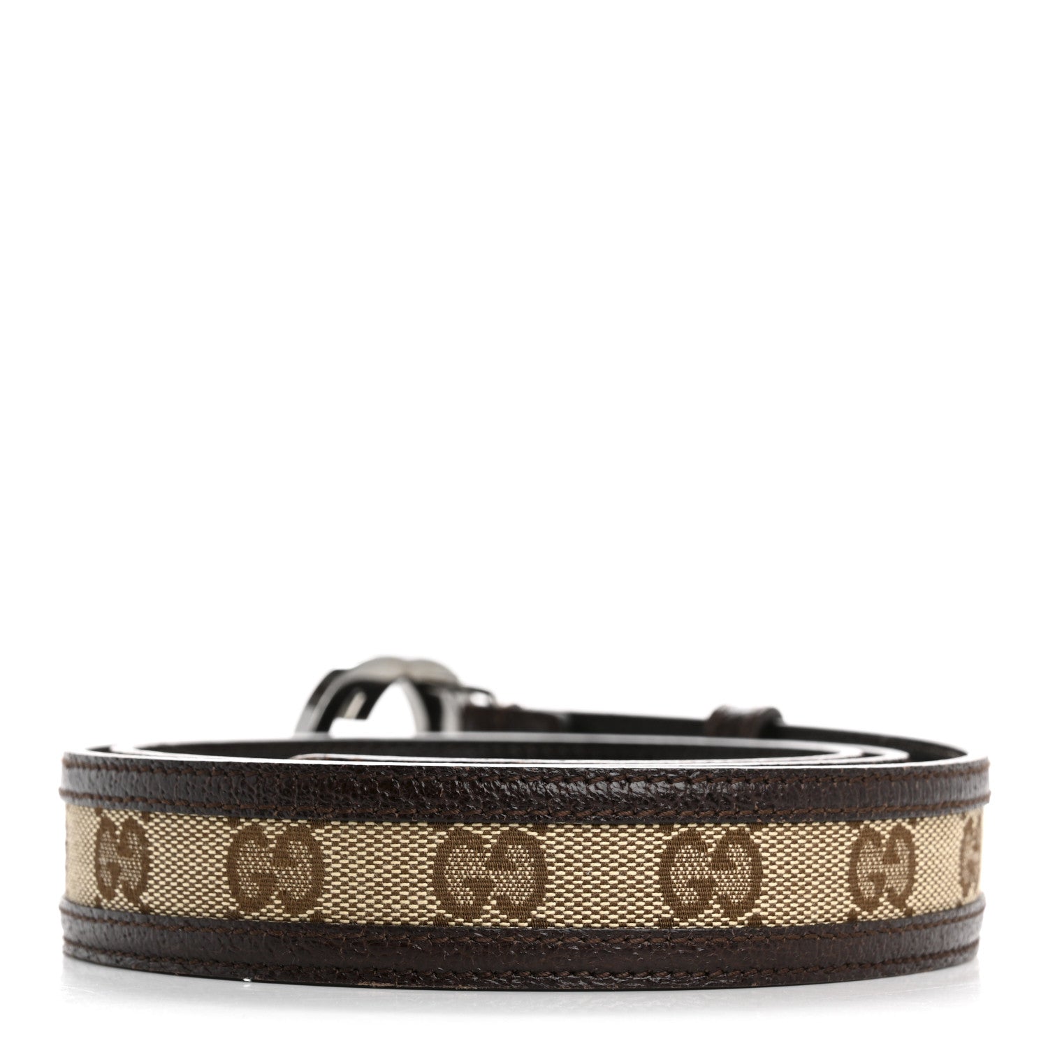 Gucci Monogram Interlocking G 90 36 Belt Dark Brown 2 of 7