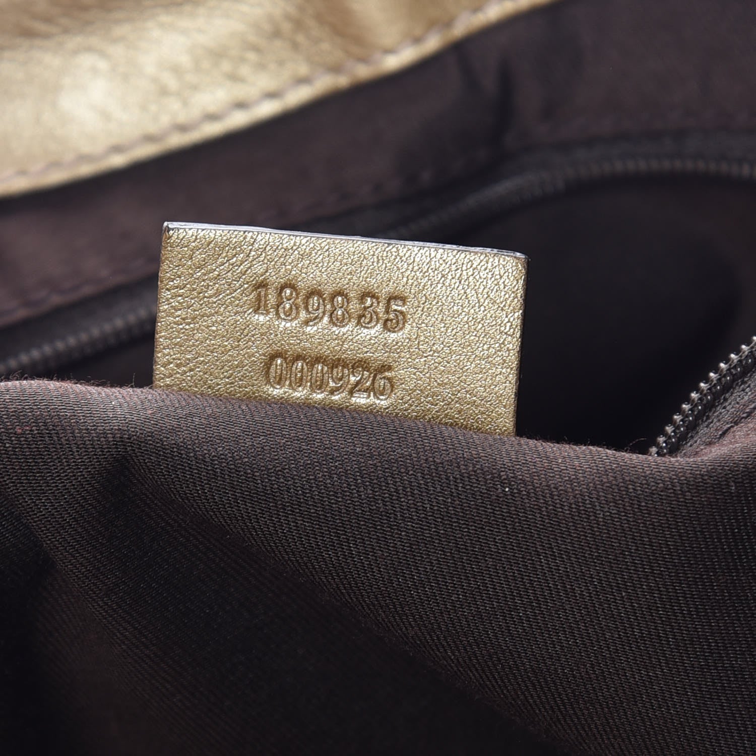 Gucci Crystal Monogram Large D Gold Hobo Gold 9 of 9