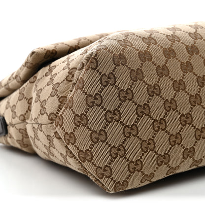Gucci GG Monogram Large Crossbody Bag Dark Brown 9 of 10